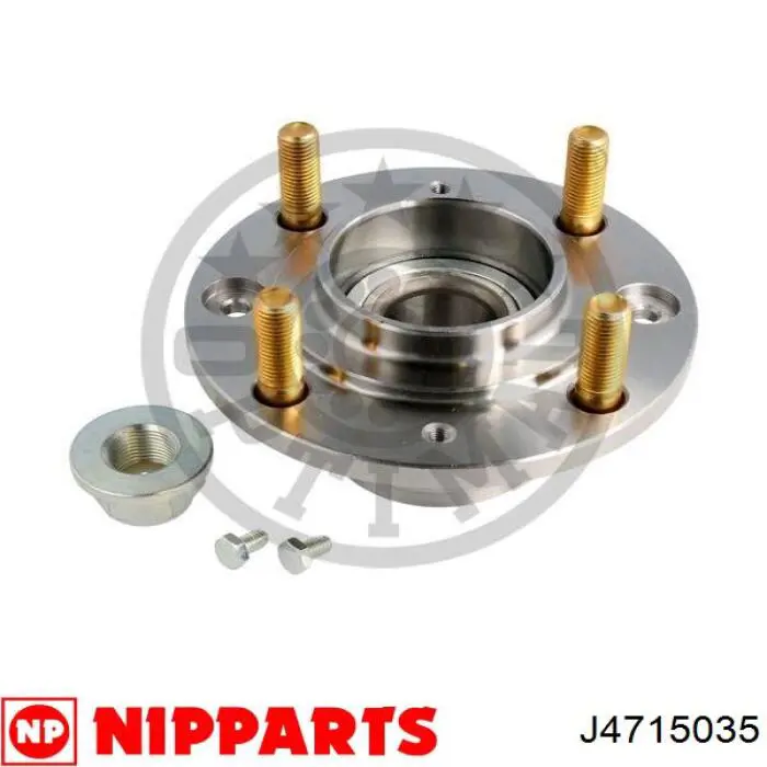 Маточина заднього колеса Nipparts J4715035