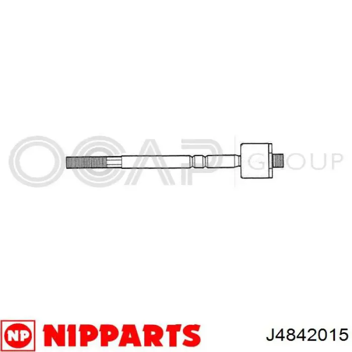 Тяга рульова поперечна Nipparts J4842015 ціна, від 7.79 USD