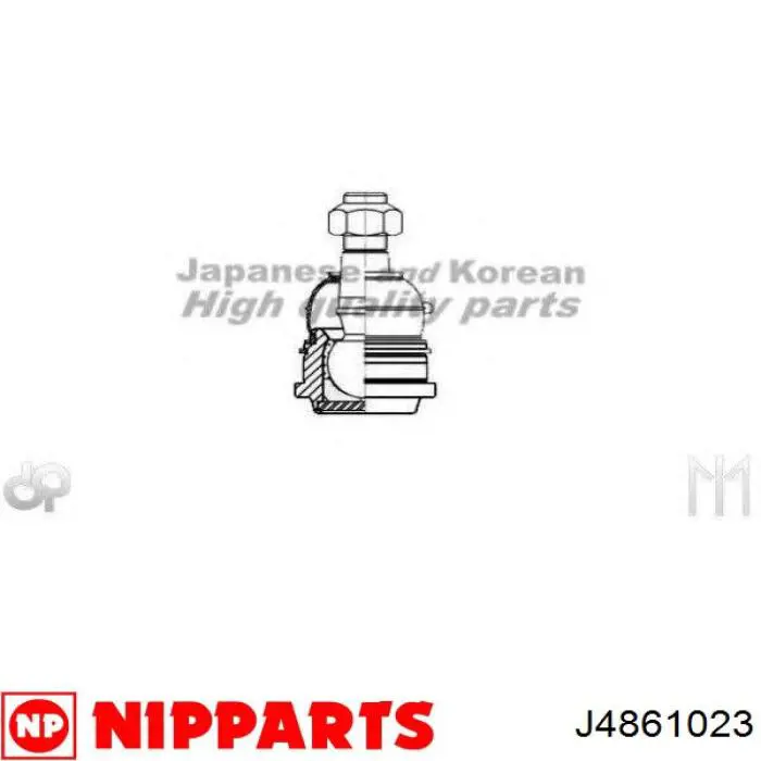 J4861023 Nipparts Кульові на авто