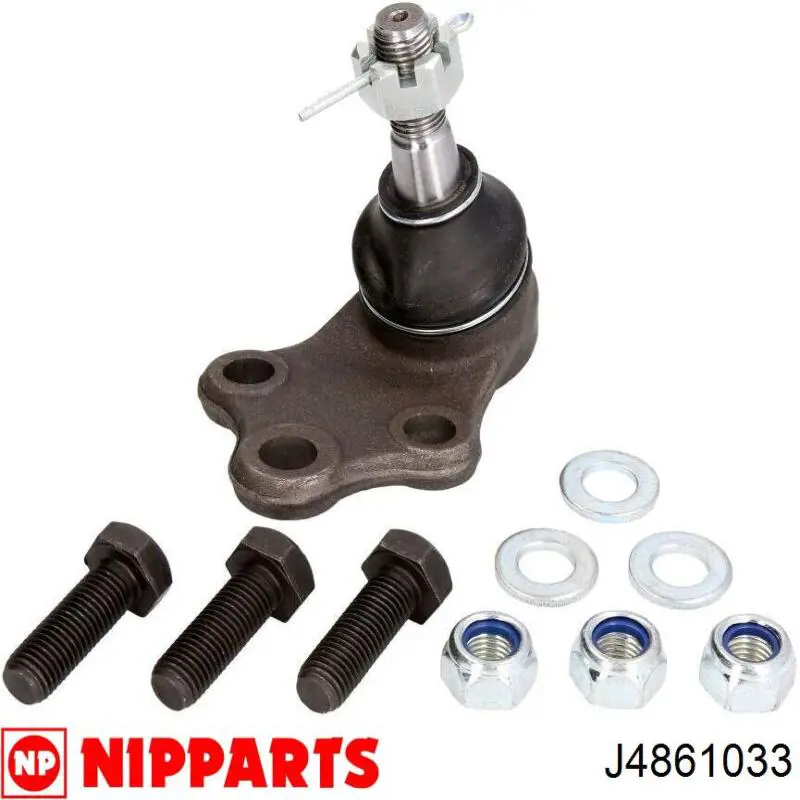 Кульова опора, нижня, ліва Nipparts J4861033 ціна, від 13.87 USD