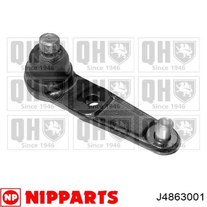Кульова опора, нижня Nipparts J4863001 ціна, від 11.12 USD