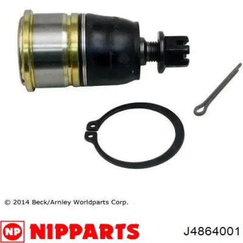 Кульова опора, нижня J4864001 Nipparts