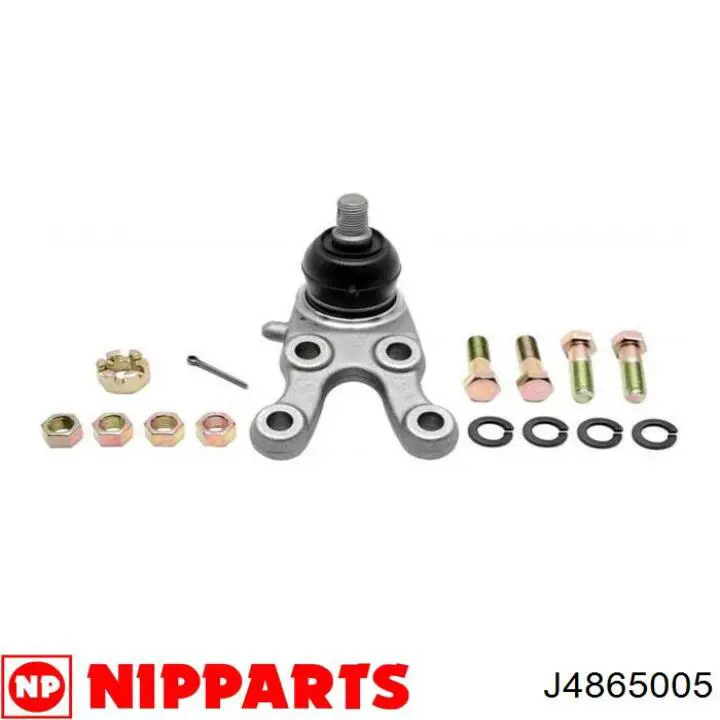 Кульова опора, нижня, ліва J4865005 Nipparts