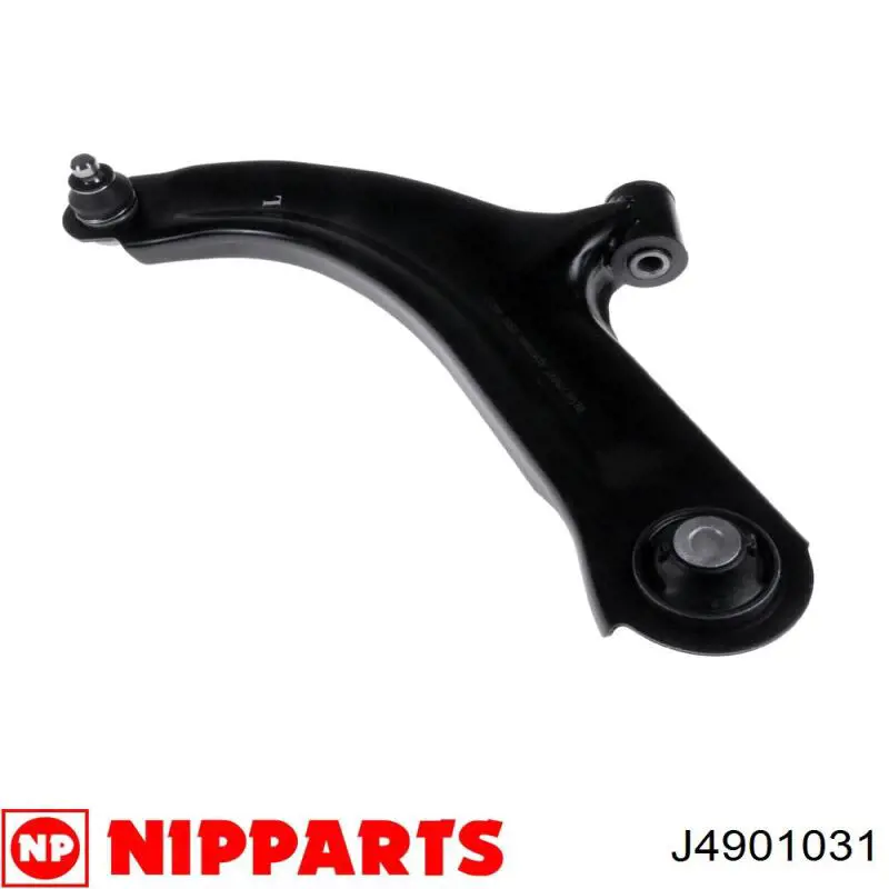 Важіль передньої підвіски нижній, лівий J4901031 Nipparts