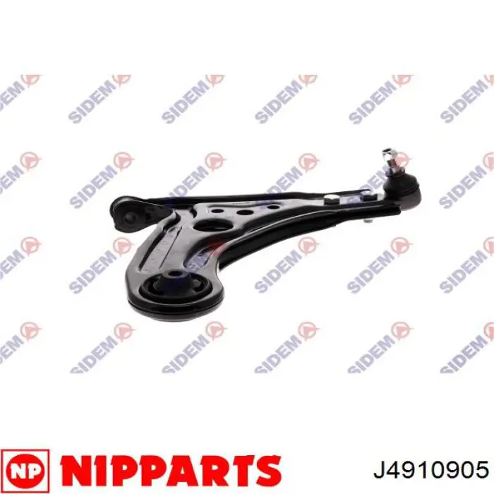 Важіль передньої підвіски нижній, правий J4910905 Nipparts