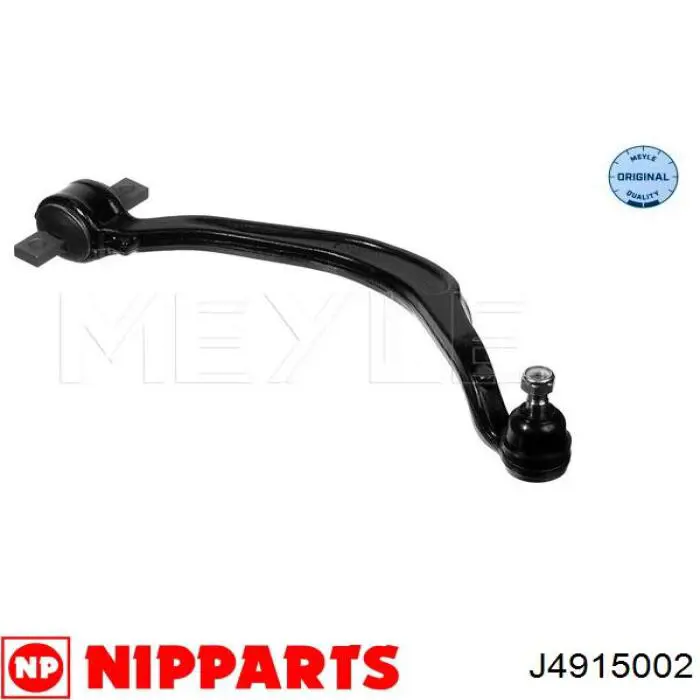 J4915002 Nipparts Важіль передньої підвіски нижній, правий