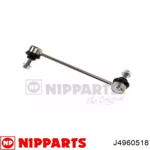 J4960518 Nipparts Стійка стабілізатора, переднього, ліва