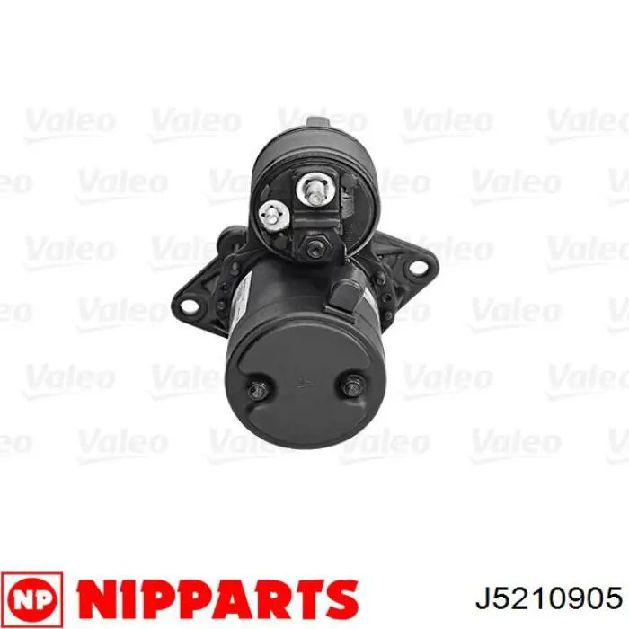 J5210905 Nipparts Стартер (1,1 кВт, 12 В)