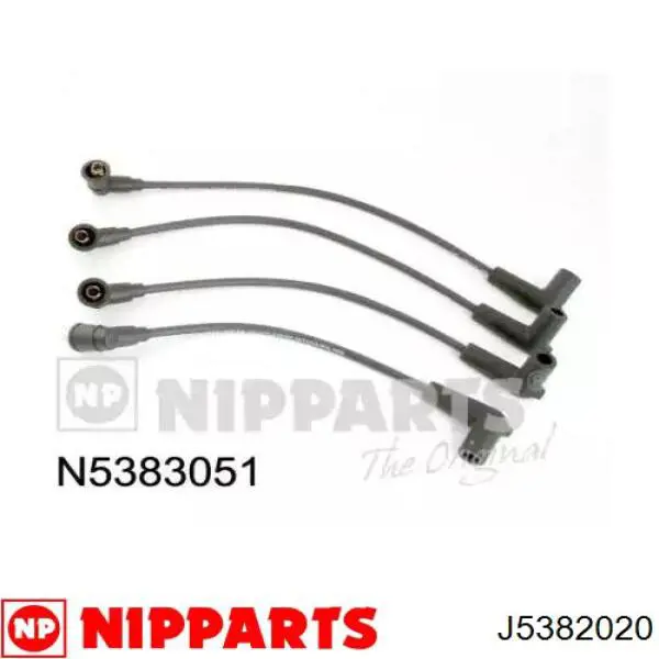 Дроти запалювання Nipparts J5382020 ціна, від 23.23 USD