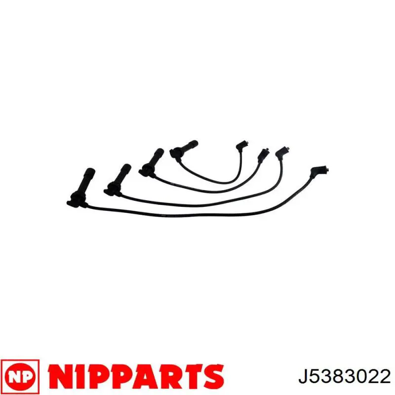 J5383022 Nipparts дріт високовольтні, комплект