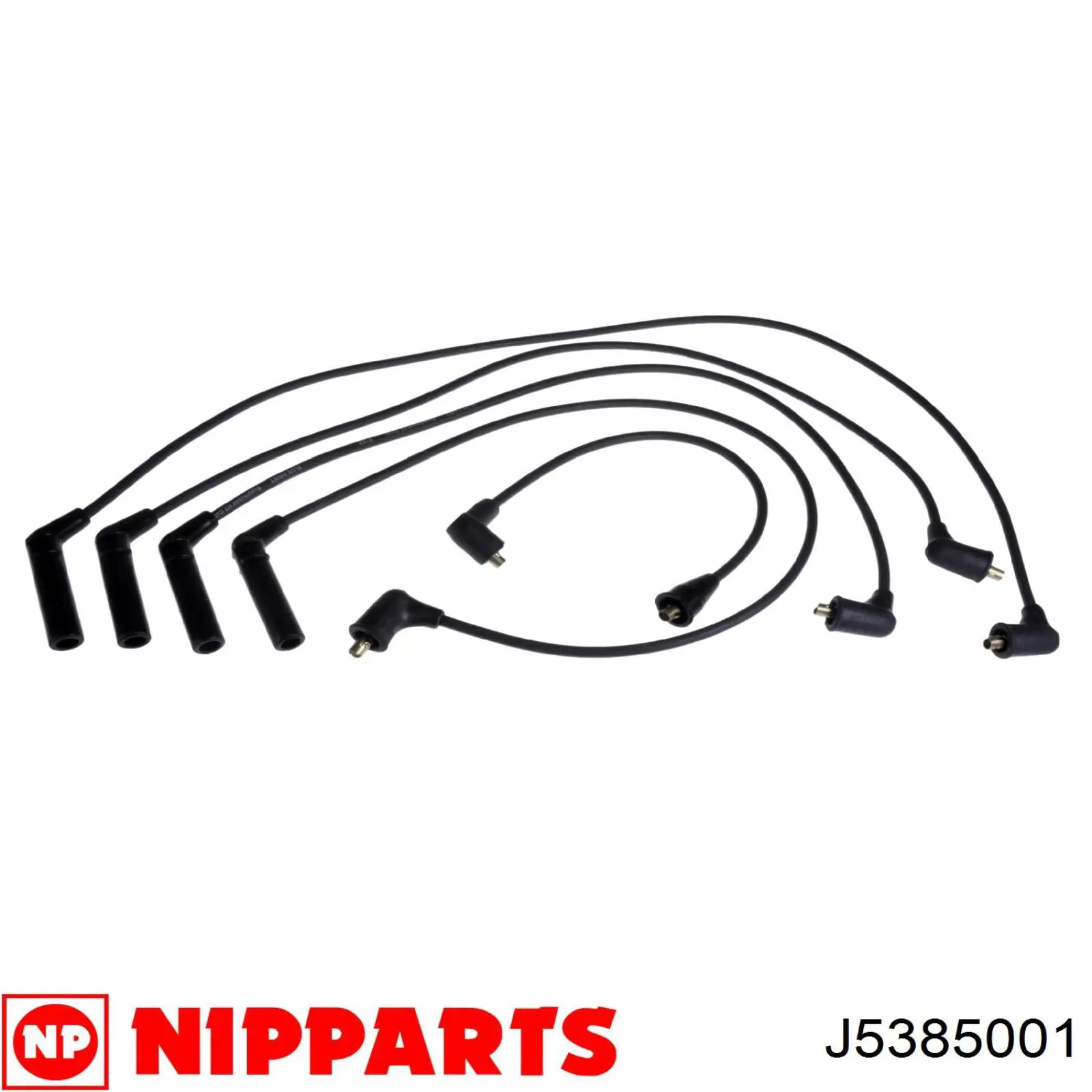J5385001 Nipparts дріт високовольтні, комплект