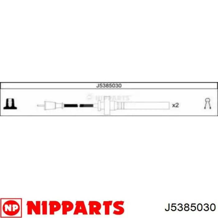 Купити J5385030 Nipparts Провід високовольтні, комплект