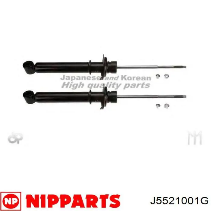MSS015481 Mando Амортизатори задні