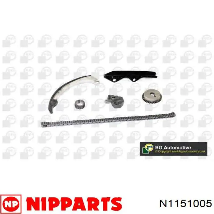 Комплект ланцюга ГРМ N1151005 Nipparts