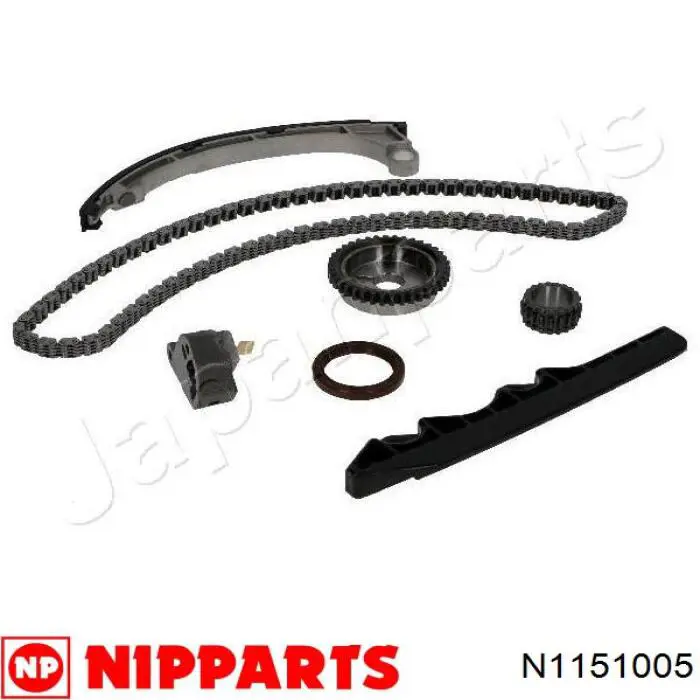 Ланцюг ГРМ, комплект Nipparts N1151005 ціна, від 150.35 USD