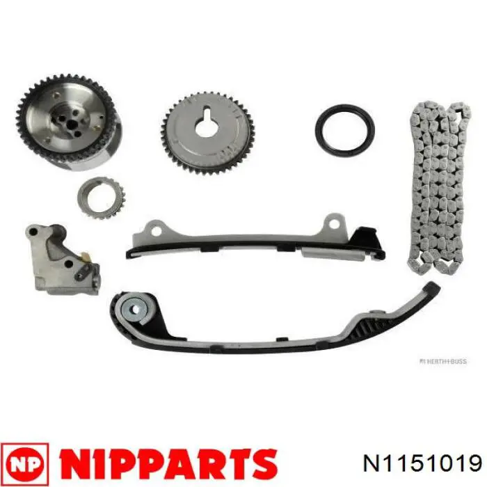 Ланцюг ГРМ, розподілвала N1151019 Nipparts