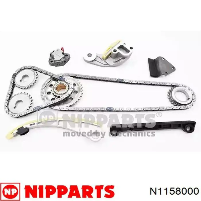 Купити N1158000 Nipparts Комплект ланцюга ГРМ