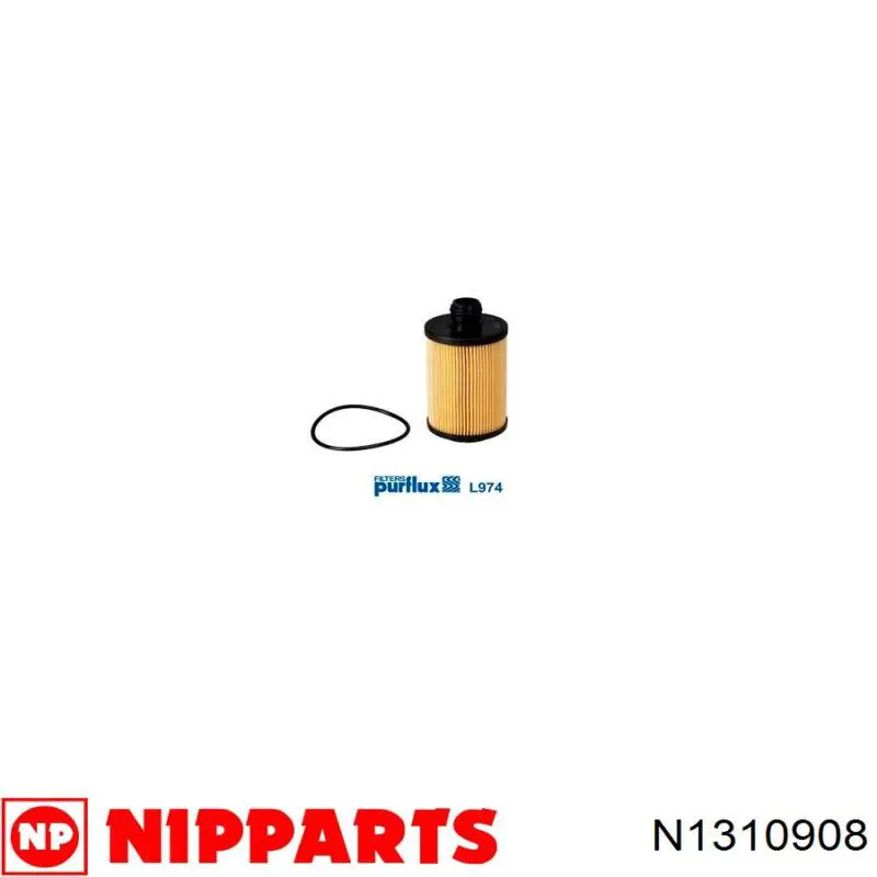 Купити N1310908 Nipparts Фільтр очищення масла відцентровий