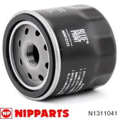 Масляний фільтр двигуна Nipparts N1311041 ціна, від 6.50 USD