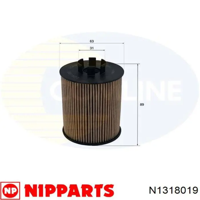 Купити N1318019 Nipparts Фільтр очищення масла відцентровий