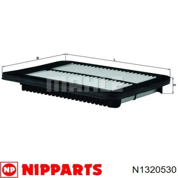 N1320530 Nipparts Повітряний фільтр двигуна
