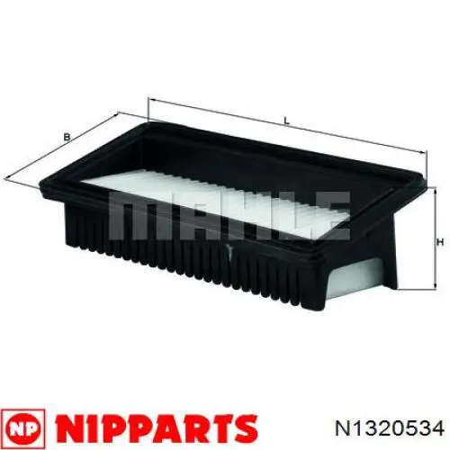 N1320534 Nipparts фільтр повітряний