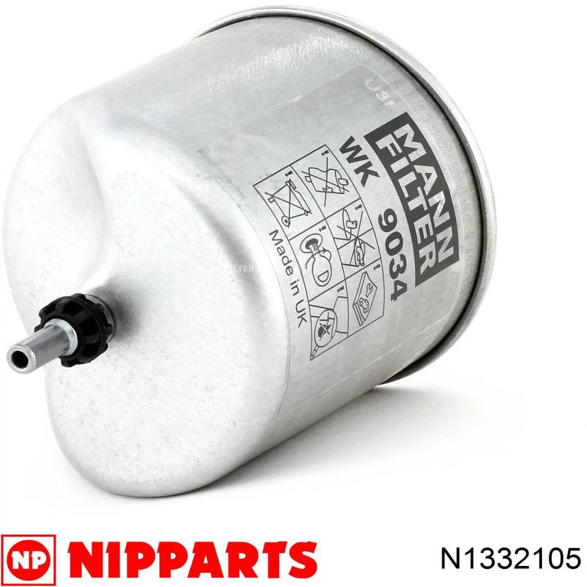 Купити N1332105 Nipparts Фільтр-відстійник палива грубої очистки