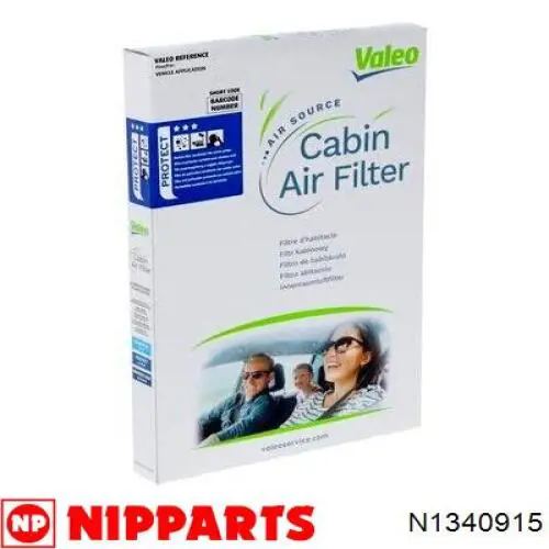 Фільтр повітряний обігрівача Nipparts N1340915 ціна, від 6.19 USD