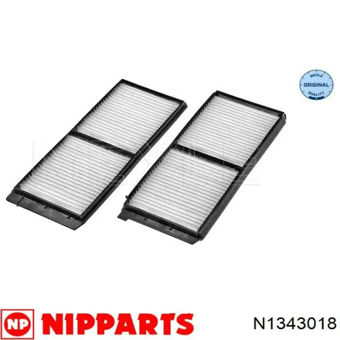 Фільтр повітряний обігрівача Nipparts N1343018 ціна, від 5.06 USD