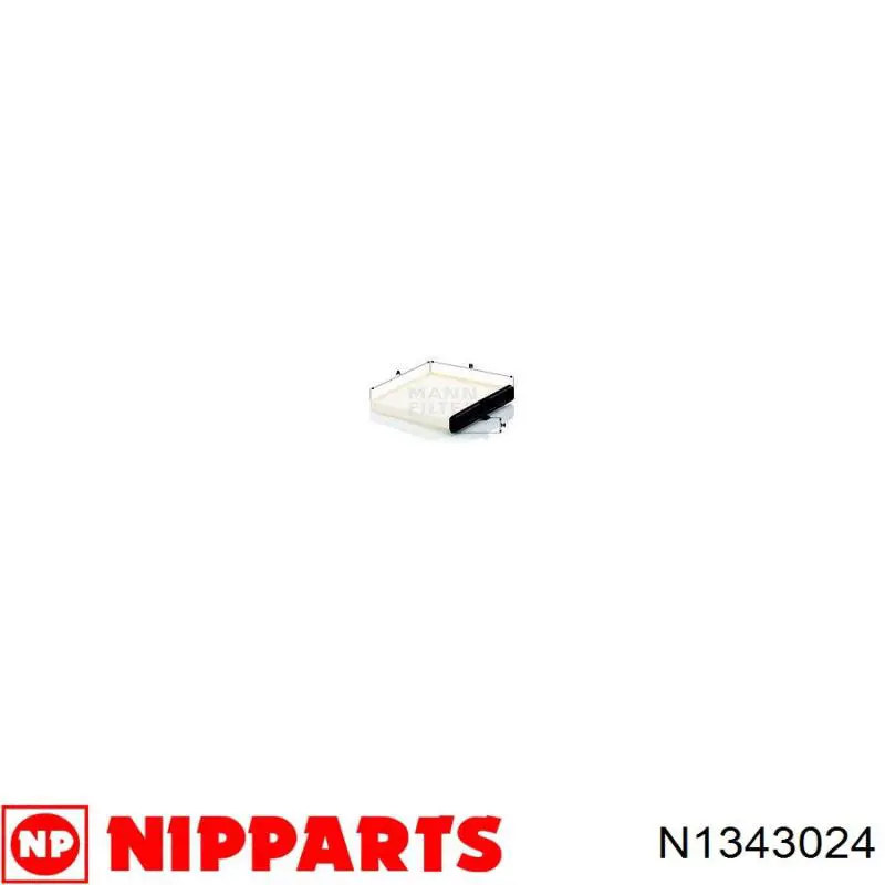 Купити N1343024 Nipparts Фільтр салону вугільний