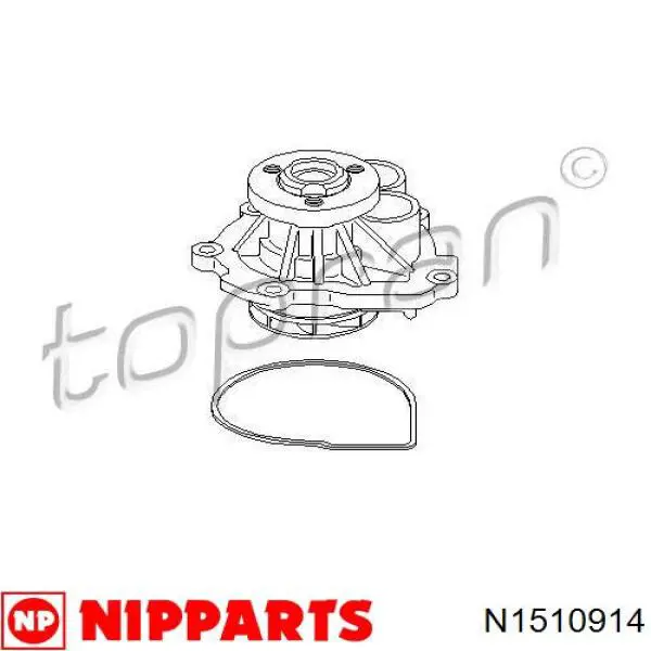 Водяний насос Nipparts N1510914