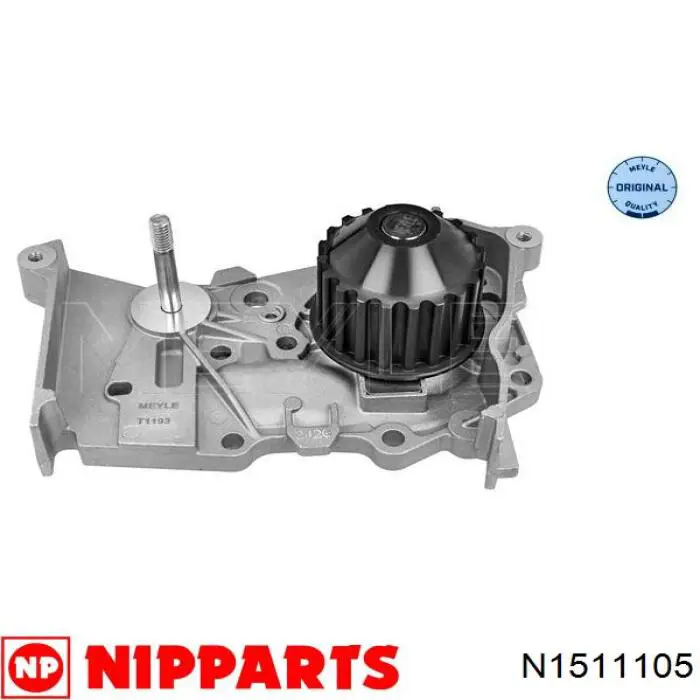 Помпа охолодження Nipparts N1511105 ціна, від 23.54 USD