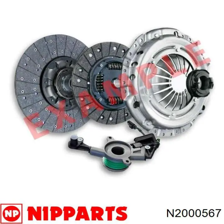 Комплект зчеплення (3 частини) Rymec JT1651 ціна, від 77.52 USD