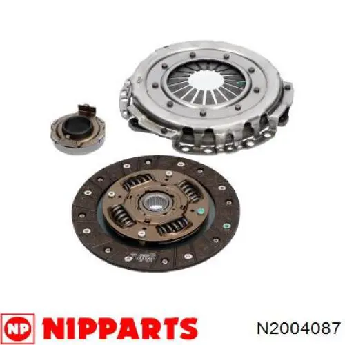 Купити N2004087 Nipparts Комплект зчеплення (диск, корзина, підшипник)