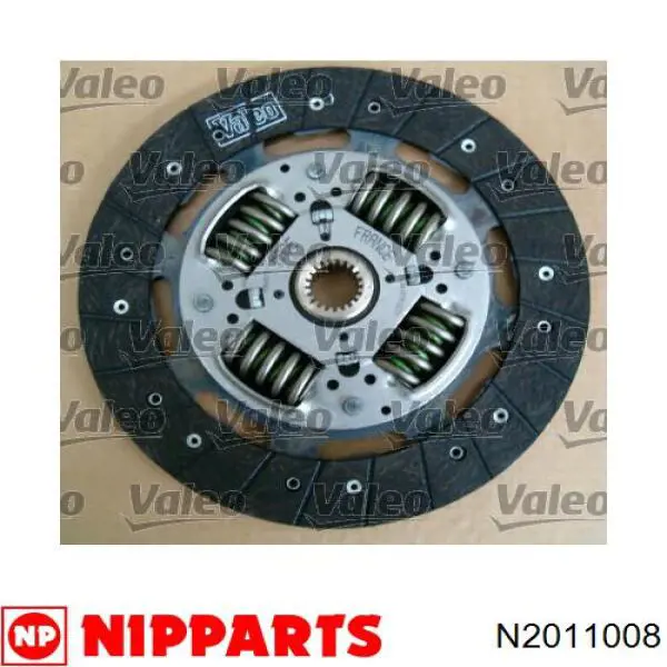 Комплект зчеплення (3 частини) Nipparts N2011008 ціна, від 163.58 USD
