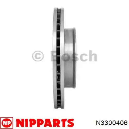 Гальмівні диски передні N3300406 Nipparts