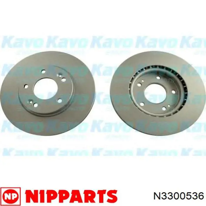 Гальмівні диски передні N3300536 Nipparts