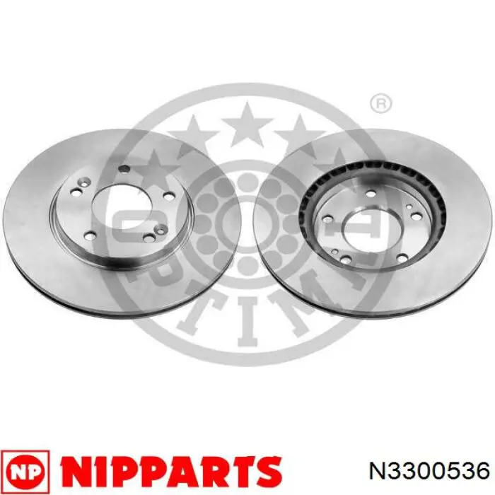 Купити N3300536 Nipparts Ротор гальмівний