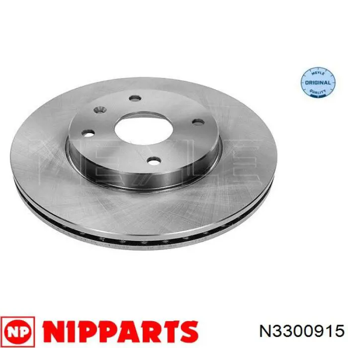 N3300915 Nipparts диск гальмівний передній
