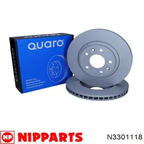 Гальмівні диски передні N3301118 Nipparts