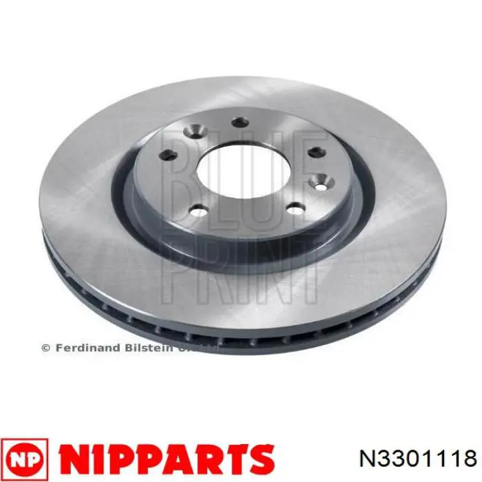 Купити N3301118 Nipparts Ротор гальмівний