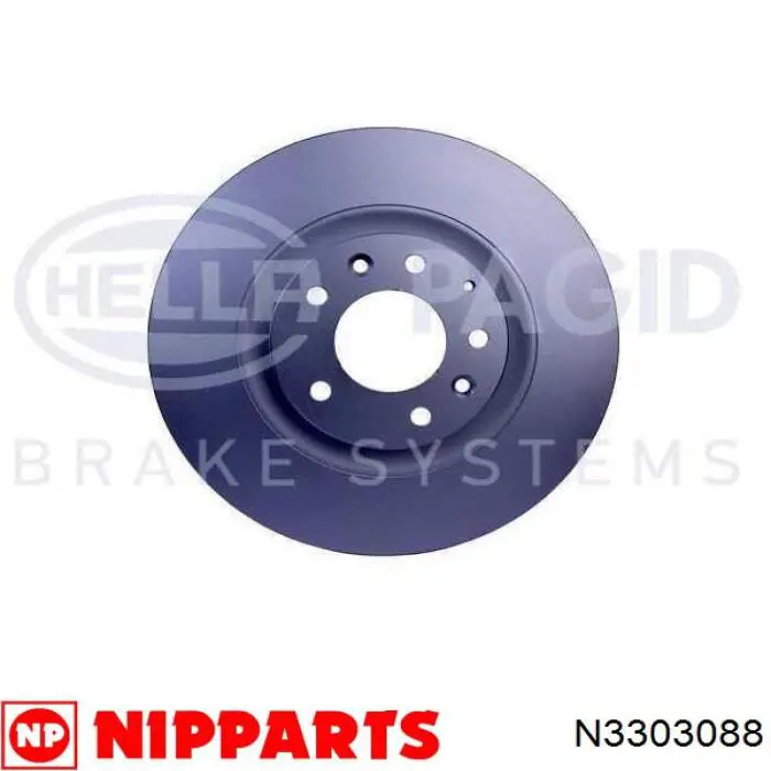 Гальмівні диски передні N3303088 Nipparts