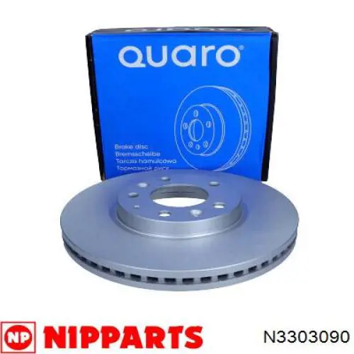 Гальмівні диски передні N3303090 Nipparts