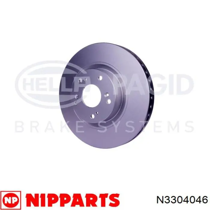 Купити N3304046 Nipparts Ротор гальмівний