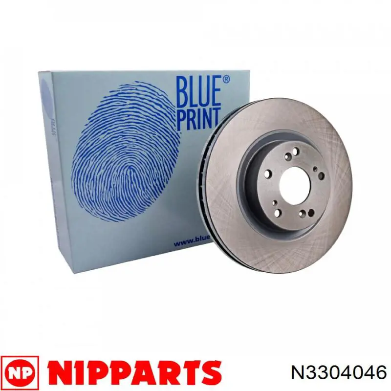 Гальмівні диски передні N3304046 Nipparts