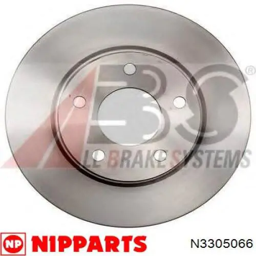 Гальмівні диски передні N3305066 Nipparts