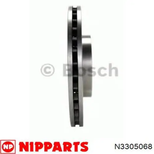 Диск переднього гальма Nipparts N3305068 ціна, від 40.70 USD