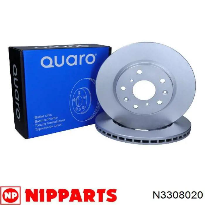 Гальмівні диски передні N3308020 Nipparts