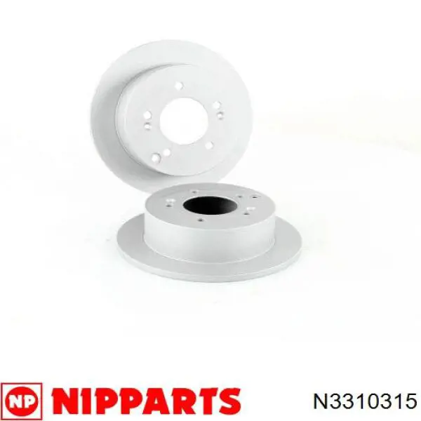 Гальмівні диски N3310315 Nipparts