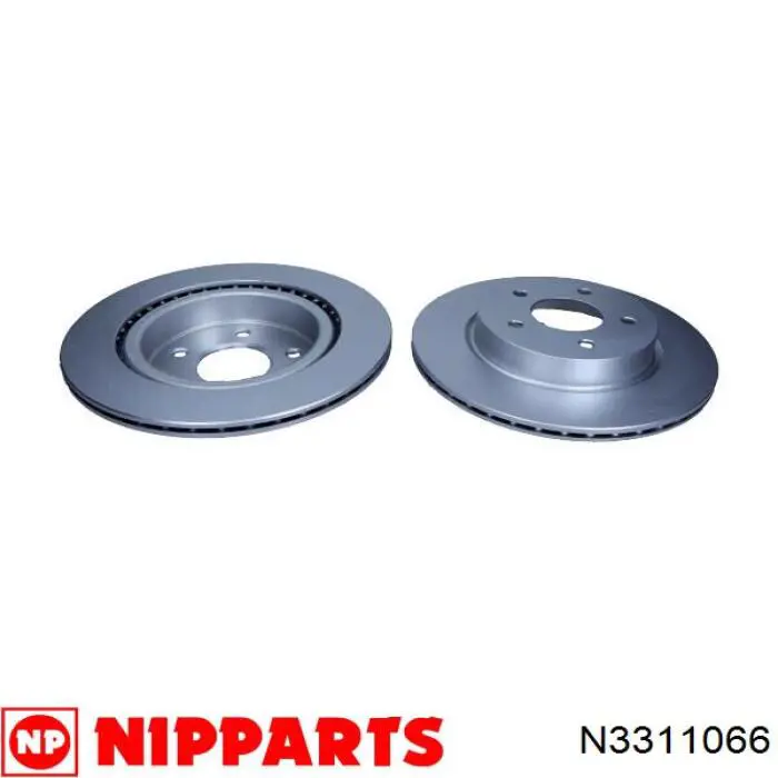 Гальмівні диски N3311066 Nipparts